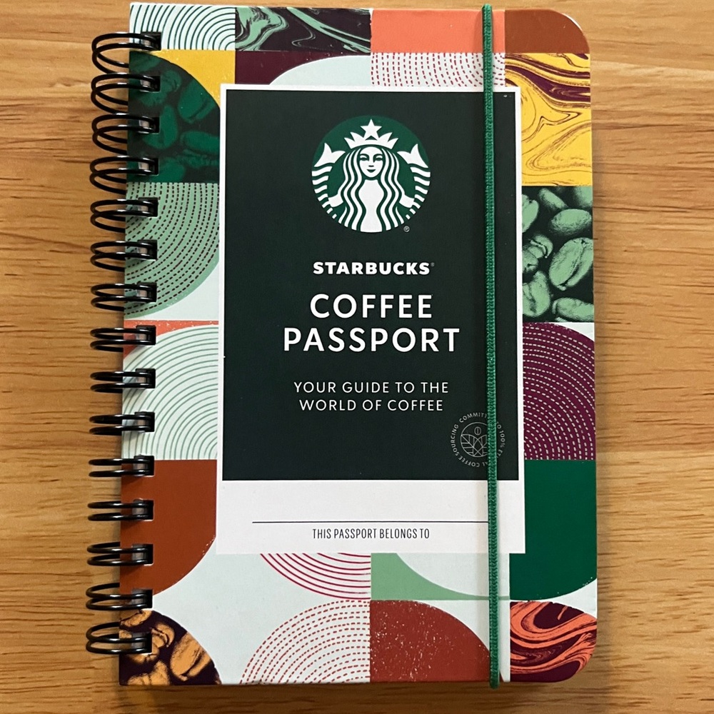 New 2022 Starbucks Coffee Passport Pocket-Size Tasting Guide Booklet Journal